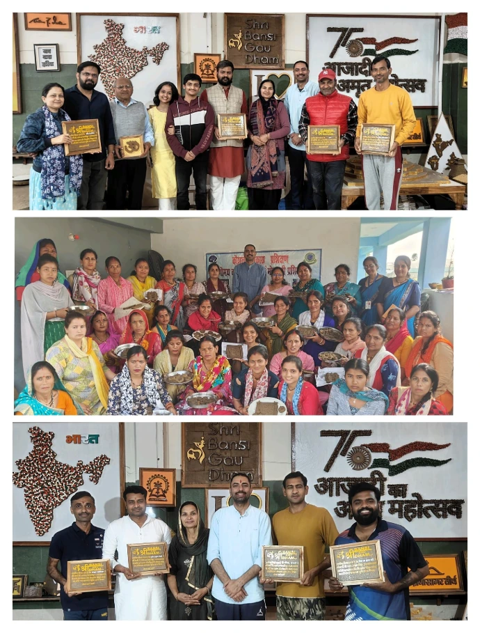 Gomay Kala startup training program for cow dung products and rural entrepreneurship